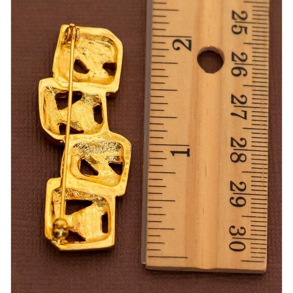 Vintage Letter Blocks "NANA" Brooch - U21 - Picture 2 of 2